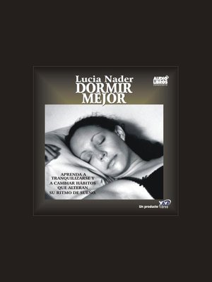 cover image of Dormir Mejor